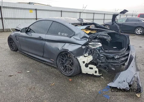 2018 BMW M4 z USA, uszkodzony, nr VIN WBS4Y9C57JAA85674